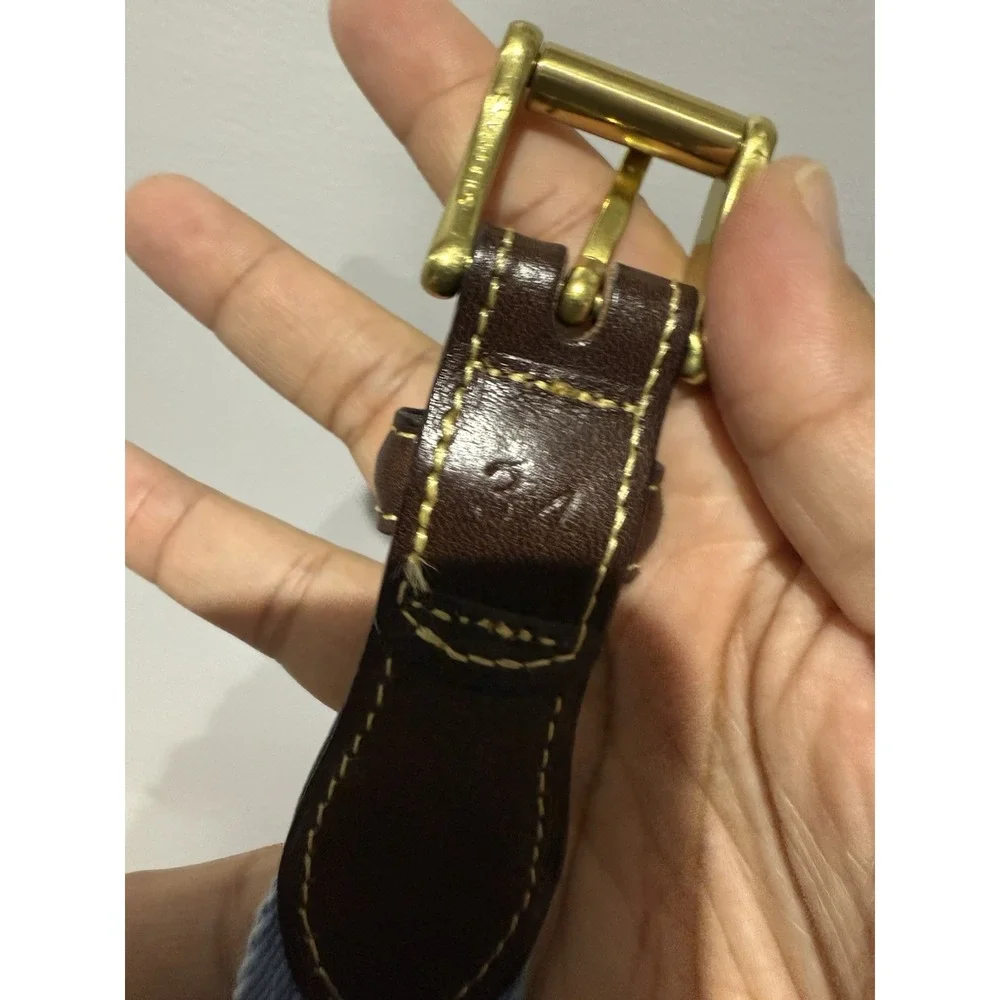Mens Canvas Leather Belt Sail Boats‎ Flag Lobster Crab Navy Blue Size 34 37